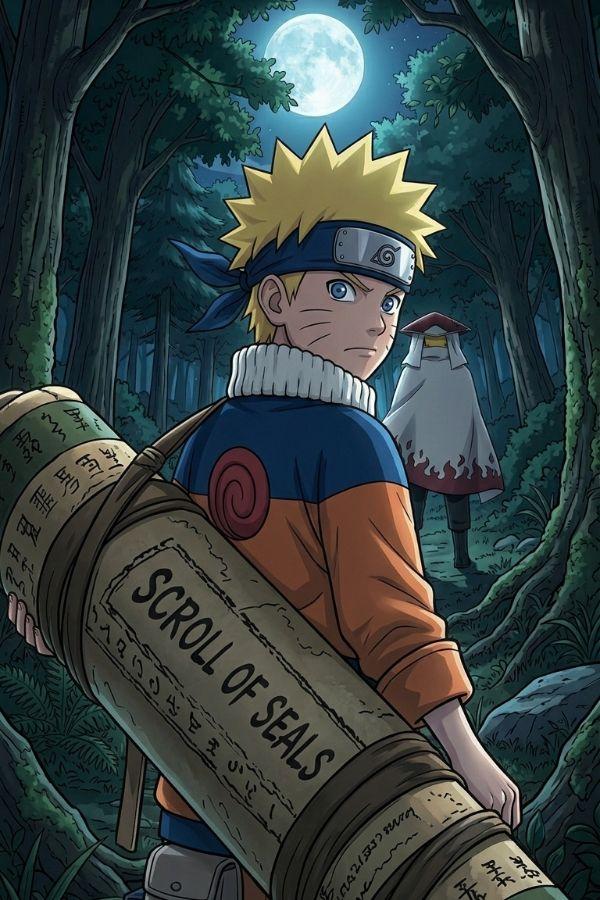 What If Naruto Was Sent Back to the Night He Stole the Scroll cover art